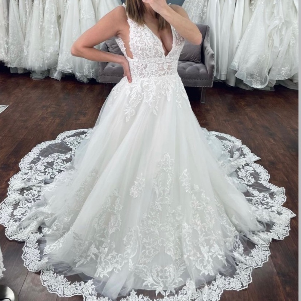 Justin Alexander Bianca wedding dress ballgown 88198